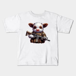 Fluffy Cow Kids T-Shirt